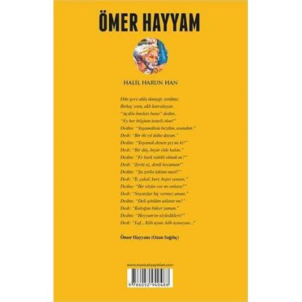 Ömer Hayyam (Biyografi) Halil Harun Han - Maviçatı Yayınları