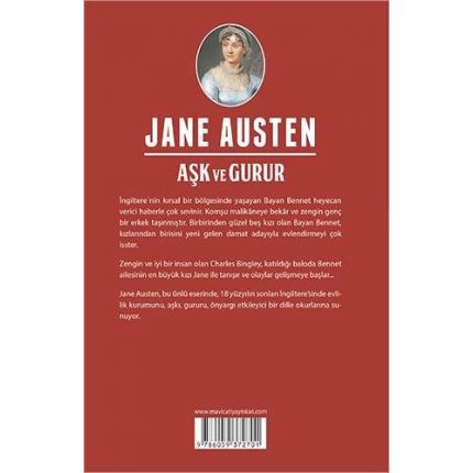 Aşk ve Gurur - Jane Austen (Özet Kitap) Maviçatı Yayınları