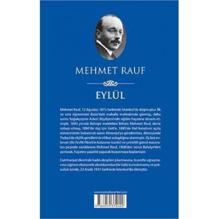 Eylül - Mehmet Rauf - Maviçatı Yayınları