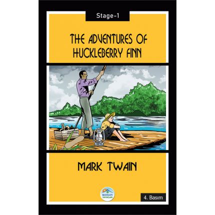 The Adventures of Huckleberry Finn - Mark Twain (Stage-1) Maviçatı Yayınları